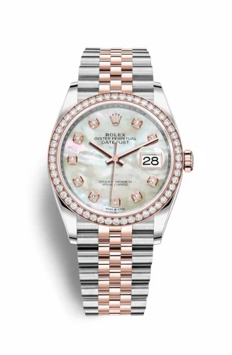 Rolex Datejust 36 Stainless Steel / Everose / Diamond / MOP Diamond / Jubilee 126281RBR-0009