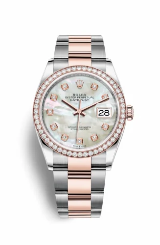 Rolex Datejust 36 Stainless Steel / Everose / Diamond / MOP Diamond / Oyster 126281RBR-0010