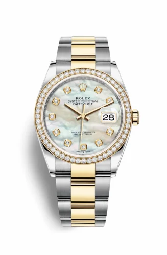 Rolex Datejust 36 Stainless Steel / Yellow Gold / Diamond / MOP Diamond / Oyster 126283RBR-0010