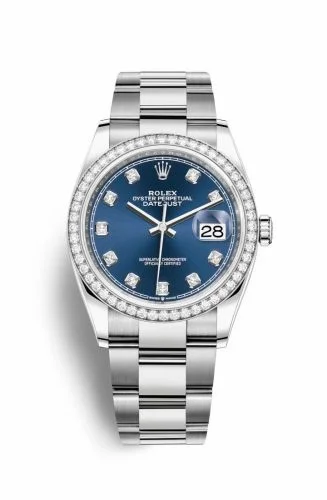 Rolex Datejust 36 Stainless Steel / Diamond / Blue-Diamond / Oyster 126284RBR-0030