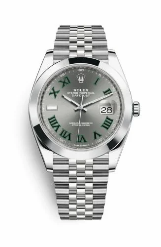 Rolex Datejust 41 Stainless Steel Smooth / Jubilee / Slate Roman 126300-0014