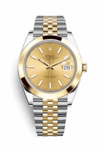 Rolex Datejust 41 Rolesor Yellow Smooth / Jubilee / Champagne 126303-0010