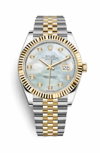 Rolex Datejust 41 Rolesor Yellow Fluted / Jubilee / MOP - Diamond 126333-0018