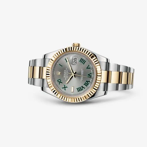 Rolex Datejust II Rolesor Slate Roman 116333-0001