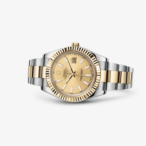 Rolex Datejust II Rolesor Champagne 116333-0006