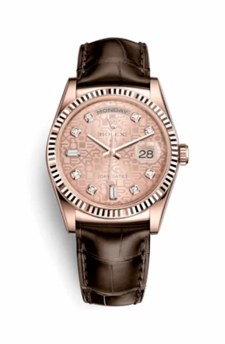 Rolex Day-Date 36 Everose / Strap / Pink Computer 118135-0081
