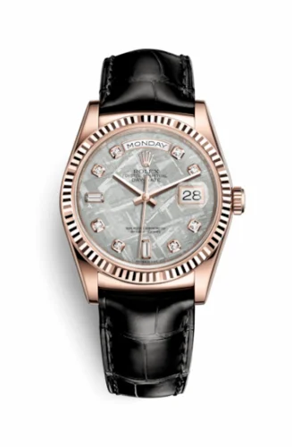 Rolex Day-Date 36 Everose / Strap / Meteorite 118135-0098