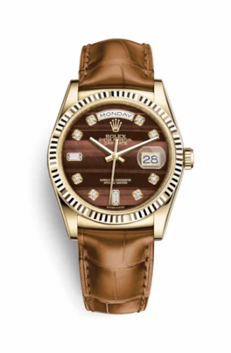 Rolex Day-Date 36 Yellow Gold / Strap / Bull's Eye 118138-0127