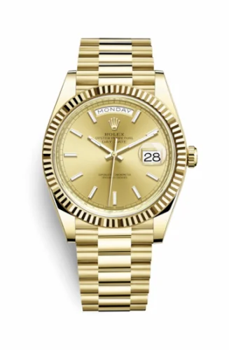 Rolex Day-Date 40 Yellow Gold / Champagne 228238-0003