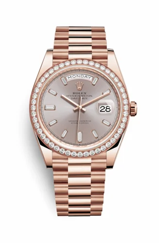 Rolex Day-Date 40 Everose - Diamond / Sundust - Diamond 228345rbr-0007