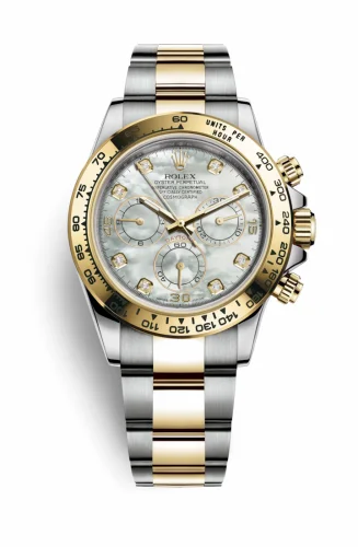 Rolex Cosmograph Daytona Stainless Steel / Yellow Gold / MOP Diamonds 116503-0007