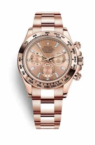 Rolex Cosmograph Daytona Everose / Pink Baguette 116505-0012