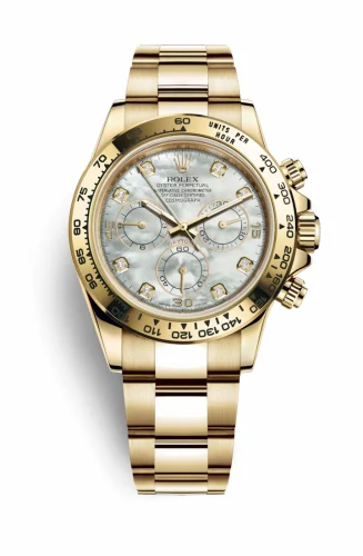 Rolex Cosmograph Daytona Yellow Gold / MOP Diamond 116508-0007
