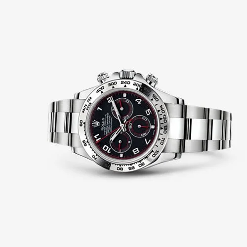 Rolex Daytona White Gold Black Racing 116509-0036
