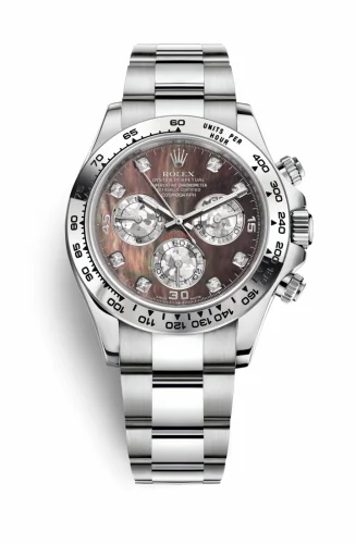 Rolex Cosmograph Daytona White Gold / Black MOP / Diamonds 116509-0044