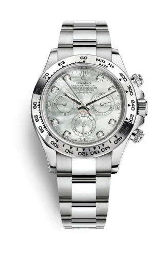 Rolex Cosmograph Daytona White Gold / MOP Diamond 116509-0064