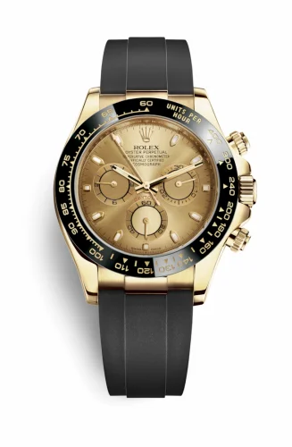Rolex Cosmograph Daytona Yellow Gold / Cerachrom / Champagne / Oysterflex 116518LN-0034