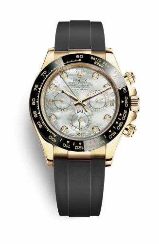 Rolex Cosmograph Daytona Yellow Gold / Cerachrom / MOP-Diamond / Oysterflex 116518LN-0037