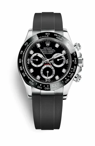 Rolex Cosmograph Daytona White Gold / Cerachrom / Black - Diamond / Oysterflex 116519LN-0022
