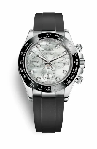 Rolex Cosmograph Daytona White Gold / Cerachrom / MOP - Diamond / Oysterflex 116519LN-0023