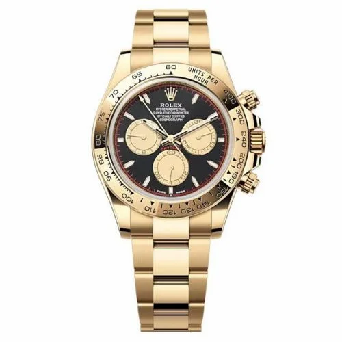 Rolex Cosmograph Daytona Yellow Gold / Black - Champagne / Oyster 126508-0002