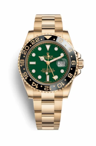 Rolex GMT-Master II Yellow Gold / LN / Green 116718LN-0002