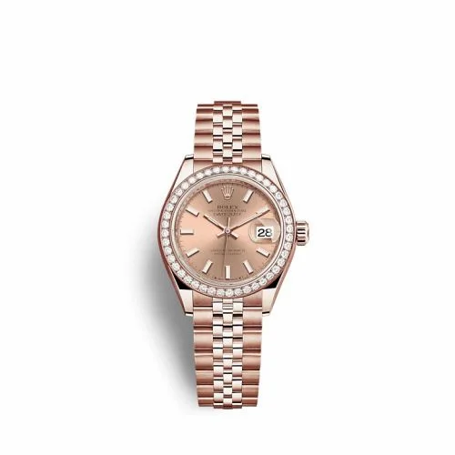 Rolex Lady-Datejust 28 Rose Gold / Diamond / Rose / Jubilee 279135RBR-0026