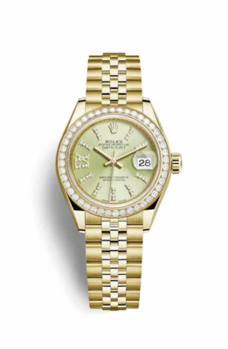 Rolex Lady-Datejust 28 Yellow Gold Diamond / Jubilee / Linden Diamonds 279138rbr-0004