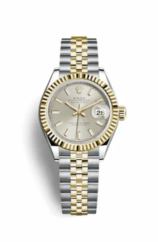 Rolex Lady-Datejust 28 Rolesor Yellow Fluted / Jubilee / Silver 279173-0019