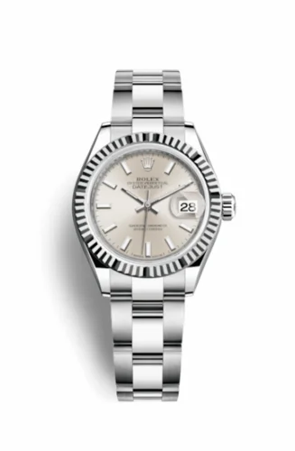 Rolex Lady-Datejust 28 Stainless Steel Fluted / Silver / Oyster 279174-0006