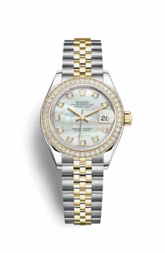 Rolex Lady-Datejust 28 Rolesor Yellow Diamond / Jubilee / MOP 279383rbr-0019