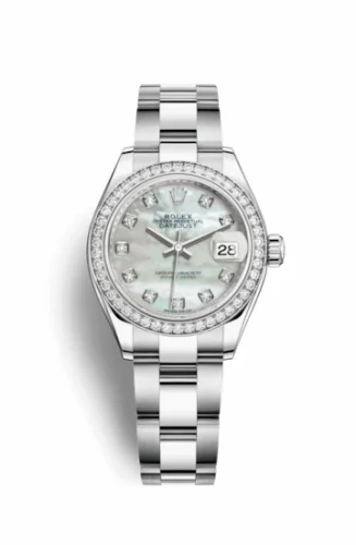 Rolex Lady-Datejust 28 Stainless Steel / Diamond / MOP / Oyster 279384rbr-0012
