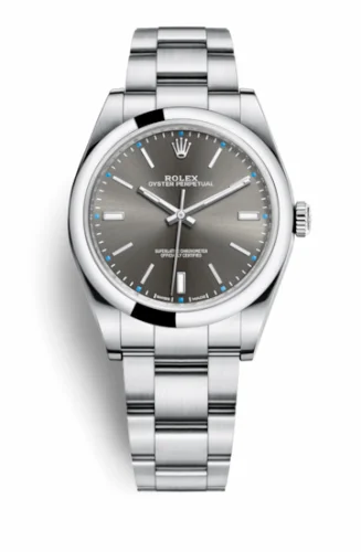 Rolex Oyster Perpetual 39 Dark Rhodium 114300-0001