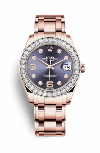 Rolex Datejust Pearlmaster 39 Everose Diamond / Aubergine 86285-0004