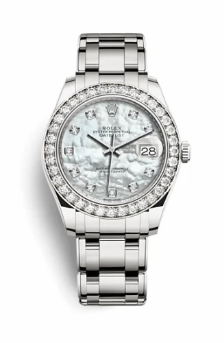Rolex Datejust Pearlmaster 39 White Gold Diamond / MOP Diamond 86289-0001