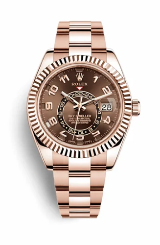 Rolex Sky-Dweller Everose / Chocolate - Arabic 326935-0003
