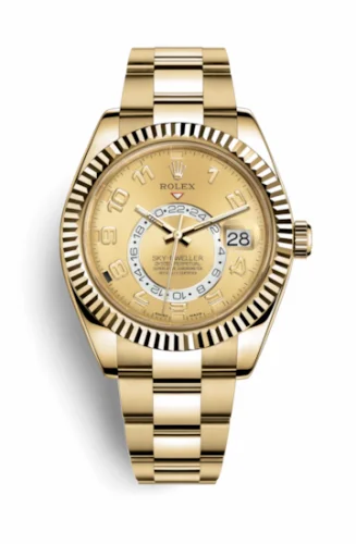 Rolex Sky-Dweller Yellow Gold / Champagne Arabic 326938-0002