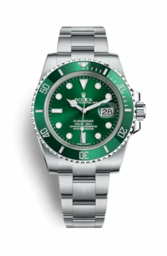 Rolex Submariner Date Stainless Steel / Green / Cerachom 116610lv-0002