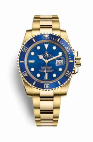 Rolex Submariner Date Yellow Gold / Blue 116618LB-0003