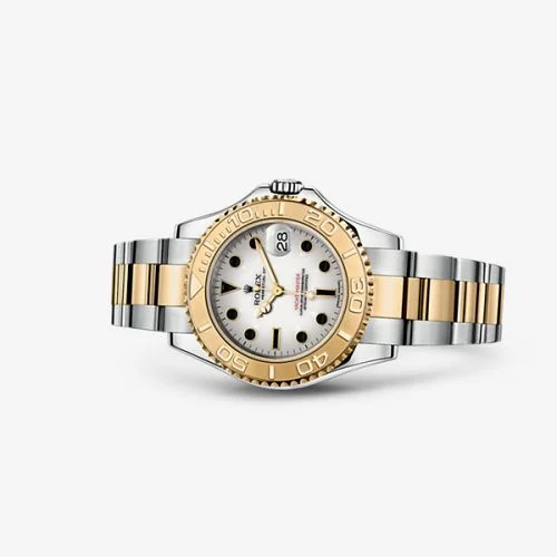 Rolex Yacht-Master 35 Rolesor White 168623-0016