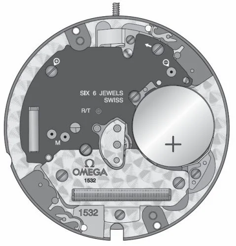 Калибр 1532 бренда Omega