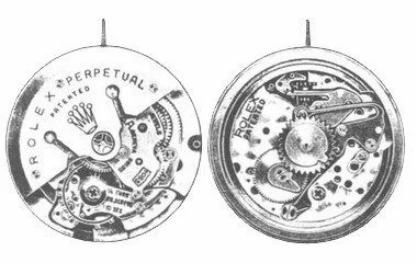 Калибр 1055b бренда Rolex