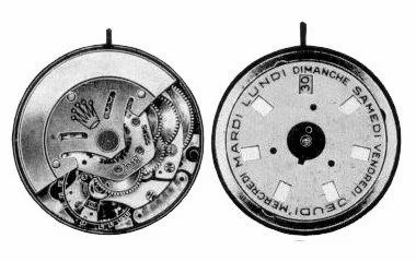 Калибр 1555b бренда Rolex