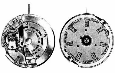 Калибр 3055 бренда Rolex